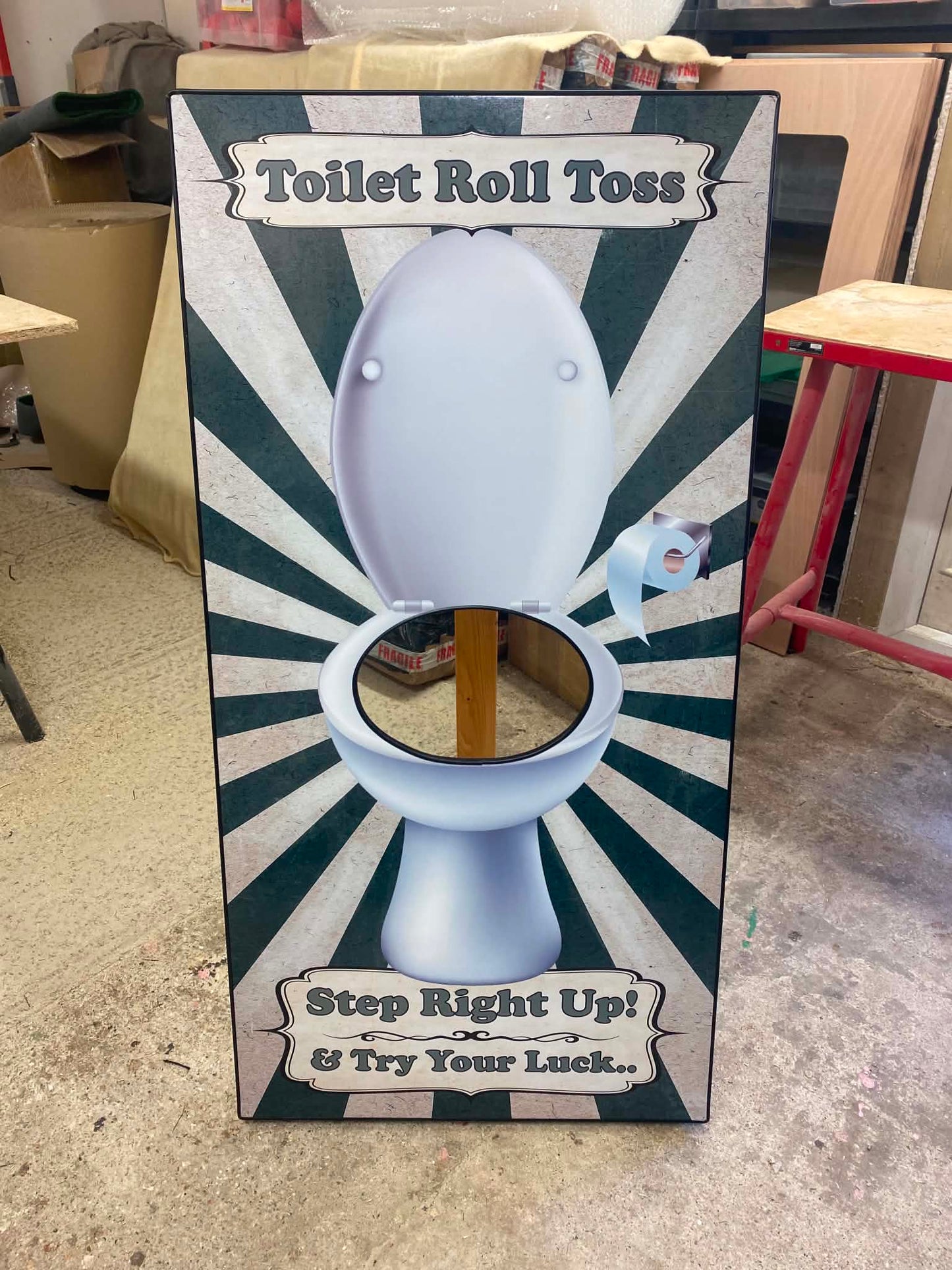 Toilet Roll Toss