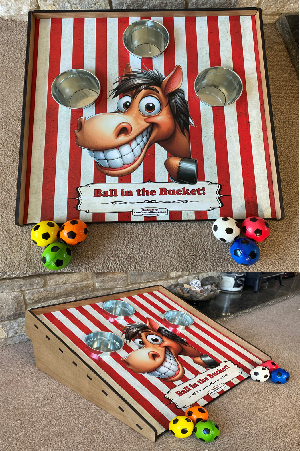 Donkey Ball in the Bucket