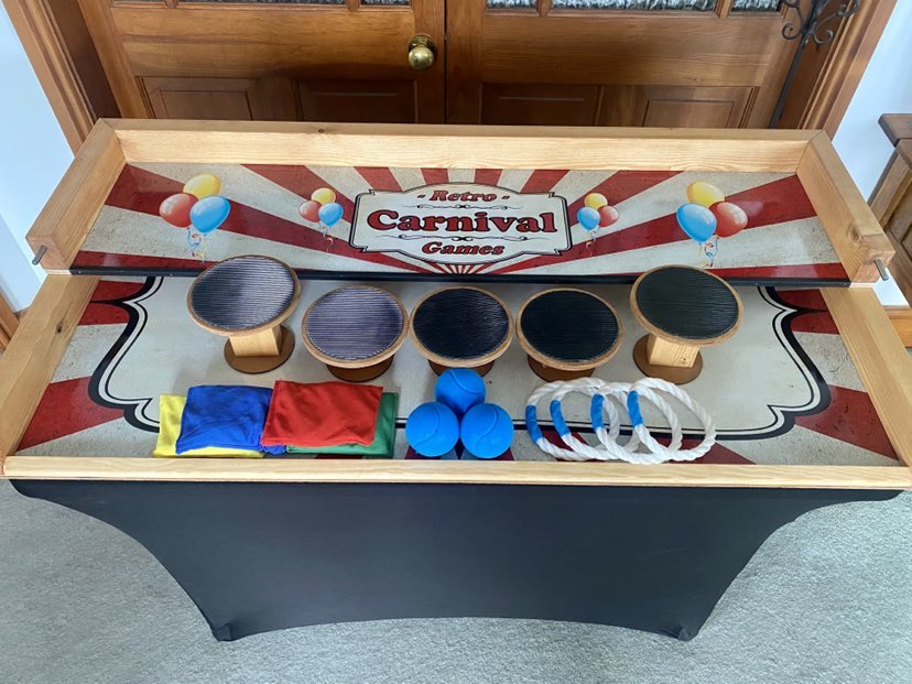 Traditional Game Board – Retro Carnival Games