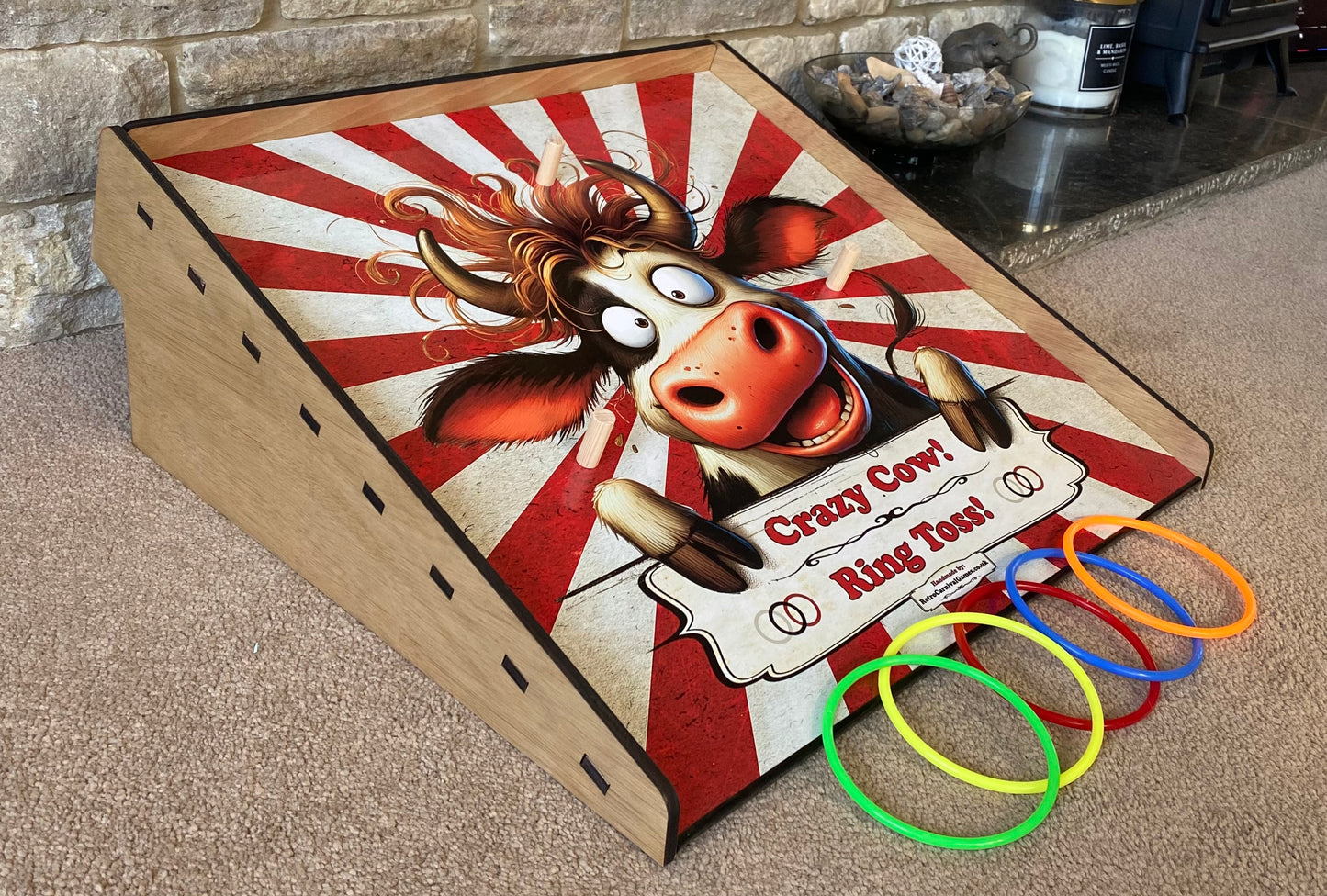 Crazy Cow Ring Toss