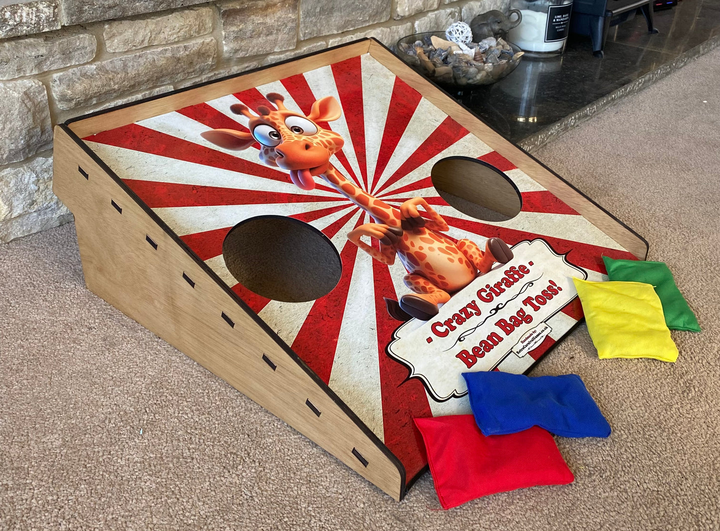 Giraffe Bean Bag Toss