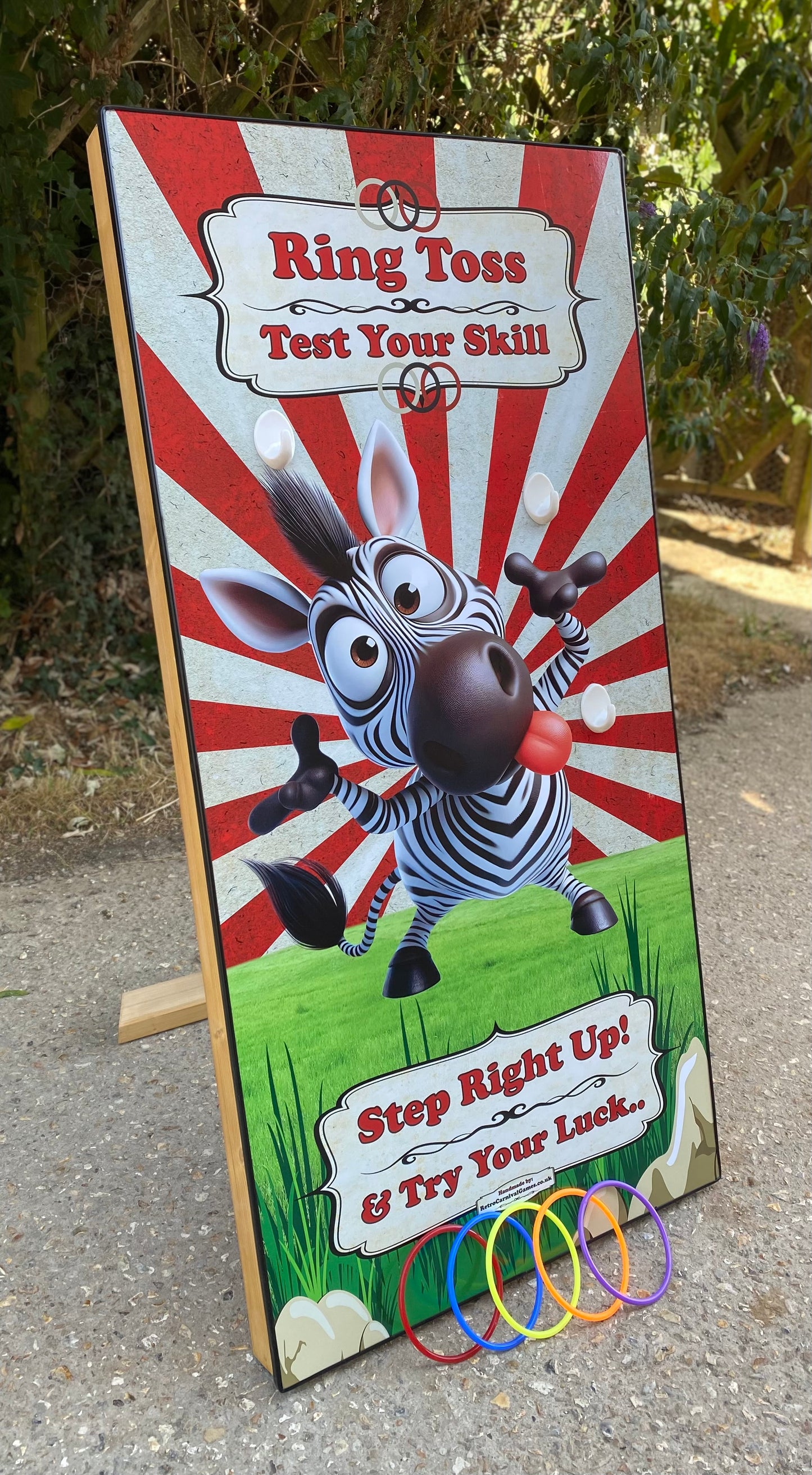 Zebra 3D Ring Toss