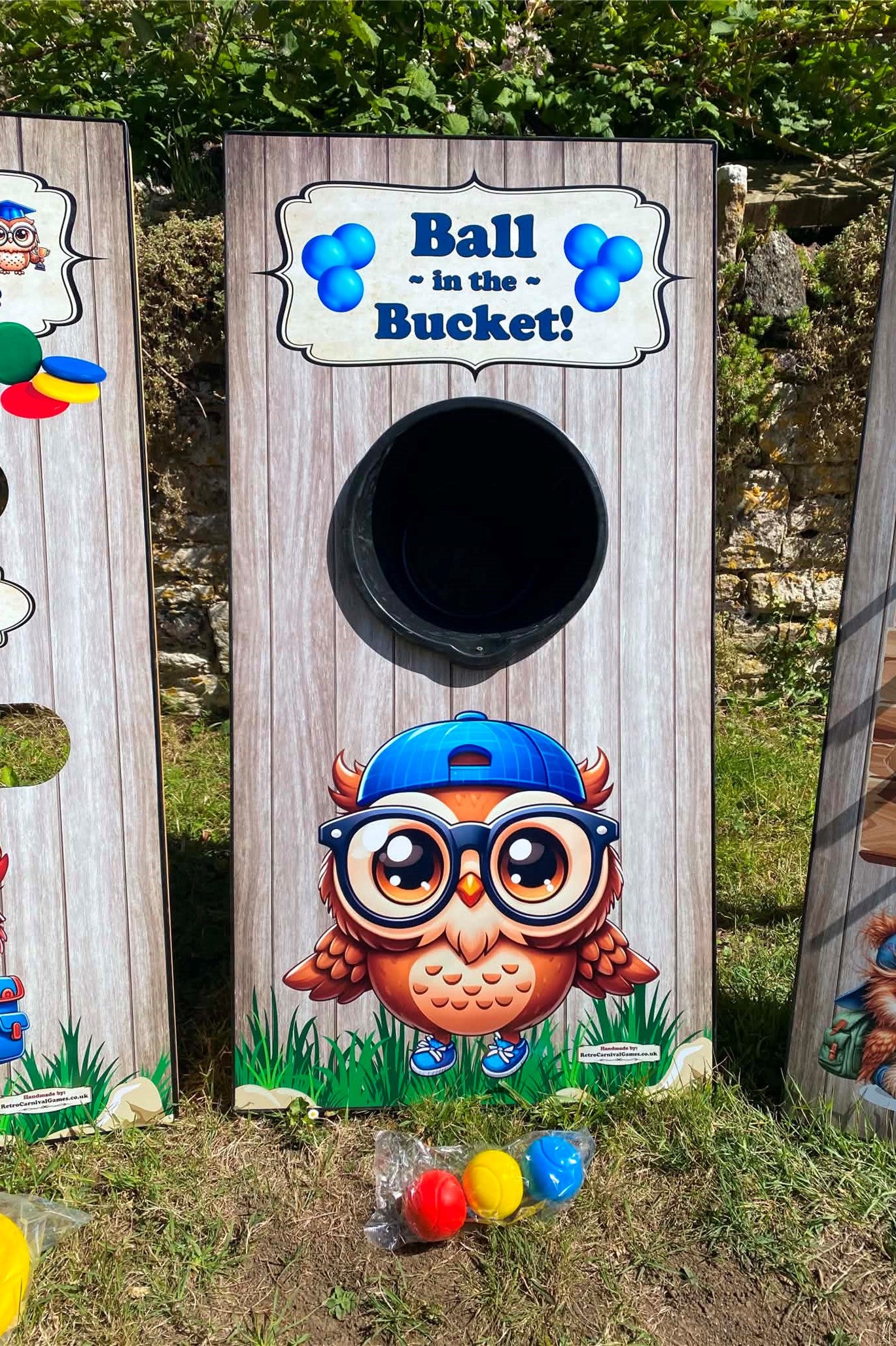 Owl Ball in the Bucket