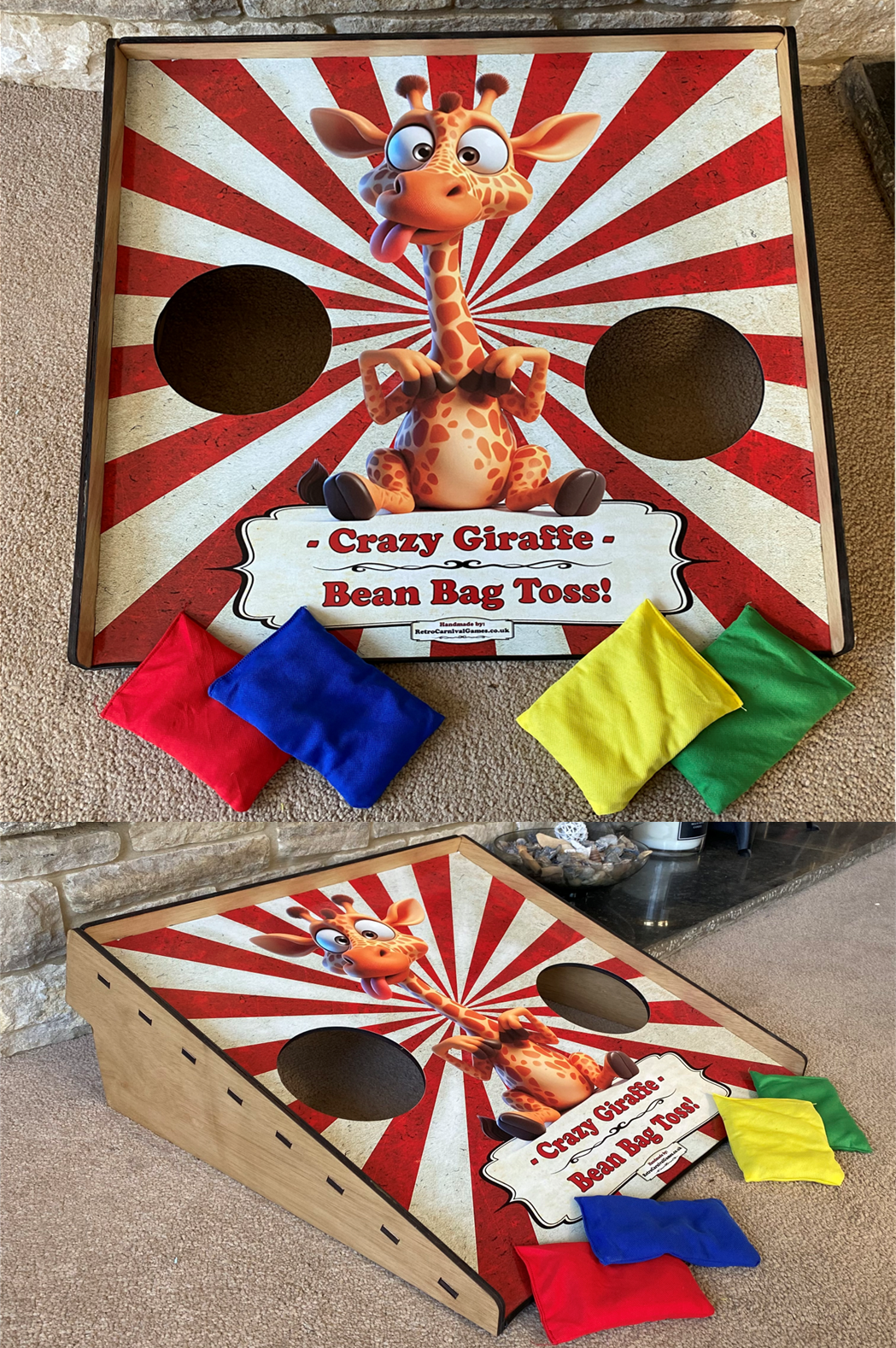 Giraffe Bean Bag Toss