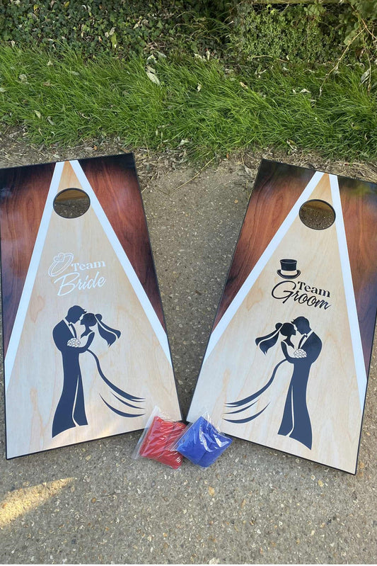 Wedding Cornhole (Pair)