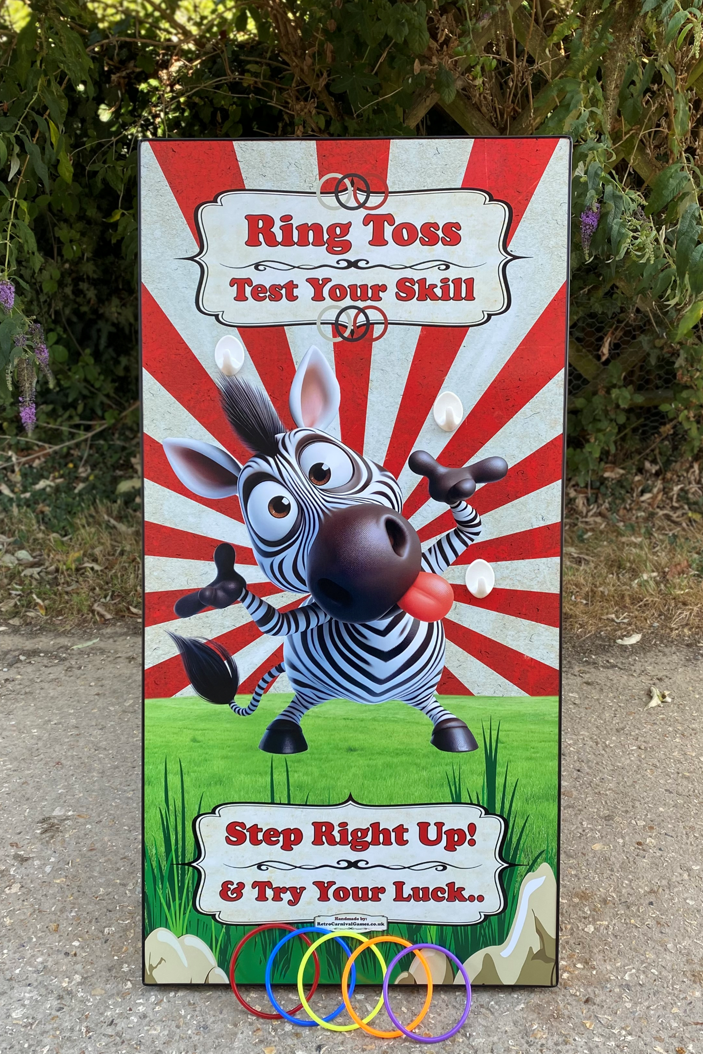 Zebra 3D Ring Toss